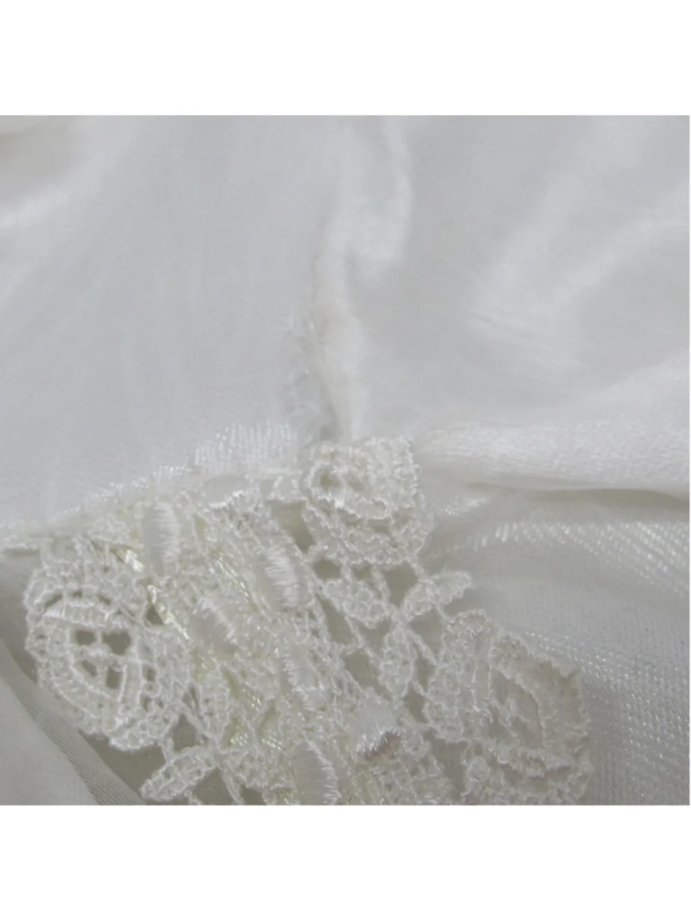 Vtg Lace Christening Gown Dress 23